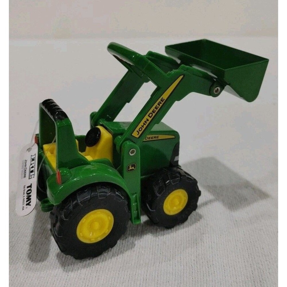 TOMY ERTL John Deere Tractor Bucket Loader New With Tags